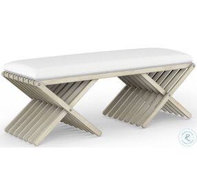 Cotiere White Bed Bench