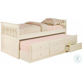 Rochford White Twin Daybed With Trundle
