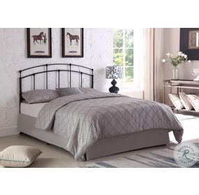 Bryant Black Full / Queen Metal Arched Headboard