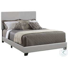 Dorian Grey Upholstered King Panel Bed