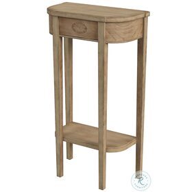Masterpiece Wendell Distressed Antique Beige Console Table