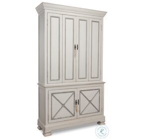 Painted Directoire Gray Style Cupboard