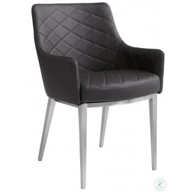 Chase Black Armchair