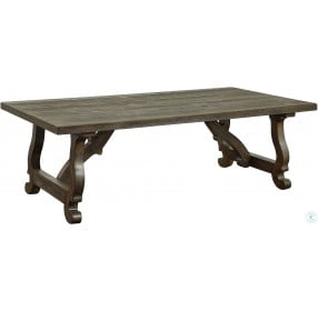 Orchard Park Brown Rectangular Cocktail Table