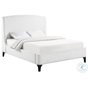 Mosby White Queen Platform Bed
