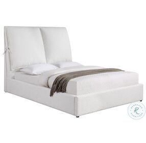 Gwendoline White King Platform Bed