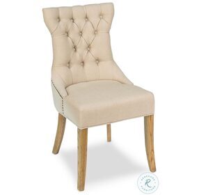 Sophie White Linen Side Chair Set Of 2
