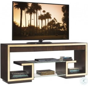 Bel Aire Walnut Rodeo 72" Media Console
