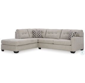 Mahoney Pebble 2 Piece LAF Chaise Sleeper Sectional