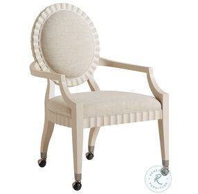 Cascades Linen White Preston Game Chair