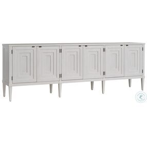 Sanibel Shell White Clearwater Long Media Console