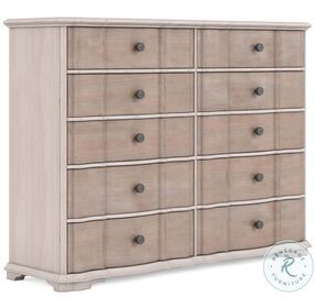 Alcove Belgian Ivory And Washed Maple Master Chest