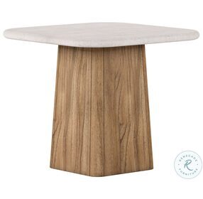 Portico Sienna And White Accent Table