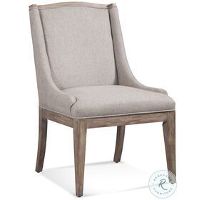 Buxton Oatmeal Parsons Chair Set of 2