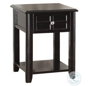Carrier Brown Chairside Table