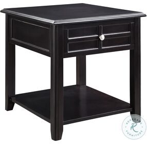 Carrier Espresso End Table