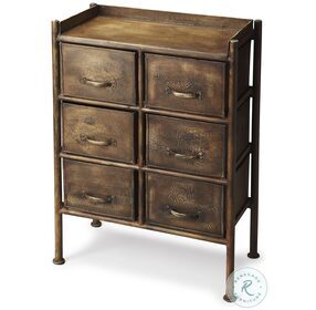 Cameron Industrial Chic Metalworks Drawer Chest