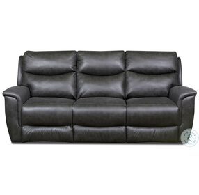 Ovation Passion Slate Power Reclining Sofa with Power Headrest