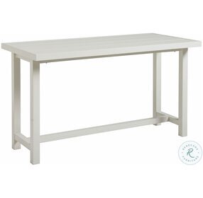 Seabrook Soft Oyster White Outdoor Bistro Table