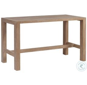Stillwater Cove Light Taupe Outdoor High And Low Bistro Table