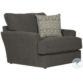 Howell Night And Graphite Oversized Chair