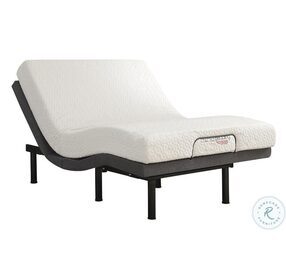 Clara Grey Fabric Twin Xl Adjustable Bed Base