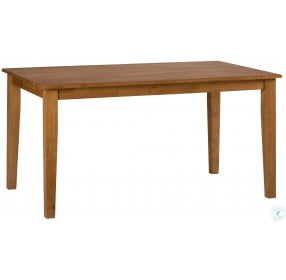 Simplicity Honey Dining Table