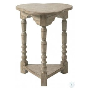Twilight Bay Antique Linen Bailey Chairside Table