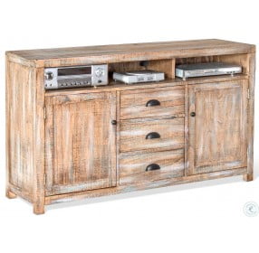 Durango Weathered Brown 60" TV Console