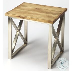 Laudan Industrial Chic Side Table