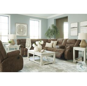 Partymate Brindle 2 Piece Reclining RAF Console Sectional