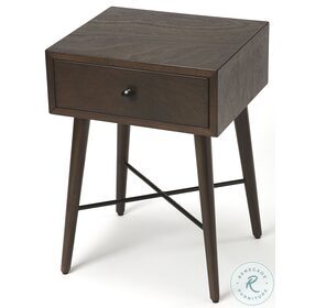 Delridge Coffee And Black End Table
