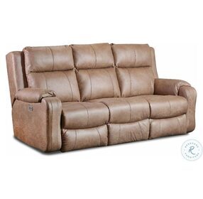 Contour Vintage Power Reclining Sofa With Power Headrest And Zero Gravity