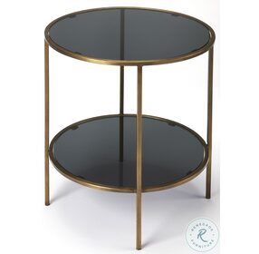 Butler Loft Roxanne Iron and Glass End Table