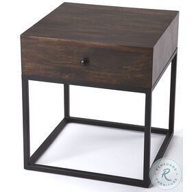 Brixton Coffee And Iron End Table