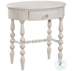 Rodanthe Dove White Accent Table