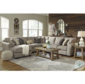 Pantomine Driftwood 5 Piece Sectional with LAF Chaise