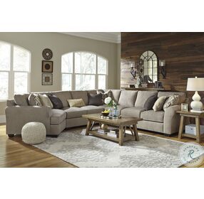 Pantomine Driftwood 5 Piece Sectional with LAF Cuddler