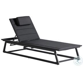 South Beach South Beach And Dark Graphite Outdoor Chaise Lounge