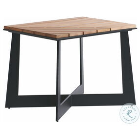 South Beach Dark Graphite Outdoor Square End Table