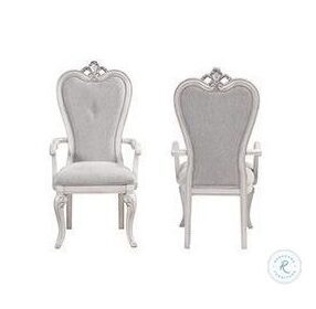 Cambria Hills Mist Gray Arm Chair Set Of 2