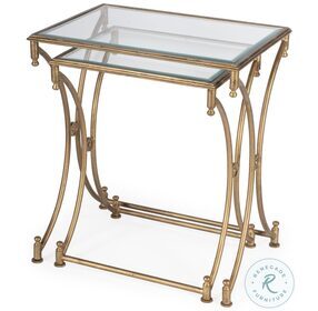 Antique Gold Nesting Tables