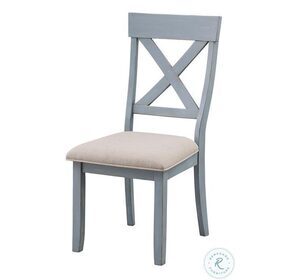 Bar Harbor Blue Dining Chair Set of 2