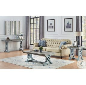 Bar Harbor Blue Occasional Table Set