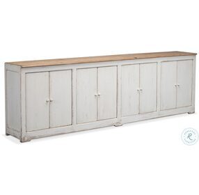 Eight Is Enough White Sideboard