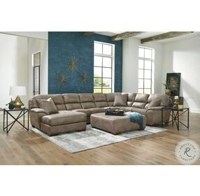 Royce Taupe LAF Large Sectional