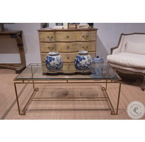 Parallel Lines Gold Occasional Table Set