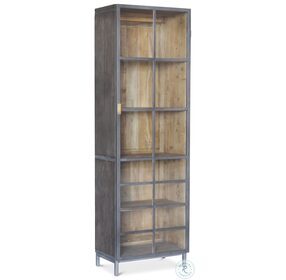 A Gem Of A Handle Gray Left Display Cabinet