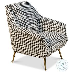 Ziegfeld Black Arm Chair