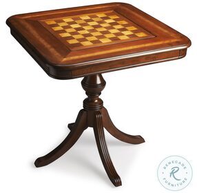 Masterpiece Morphy Distressed Antique Cherry Game Table